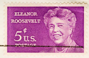 Vintage 1964 Eleanor Roosevelt Stamp