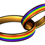 Rainbow colored rings