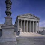 The steps of the Supreme Court