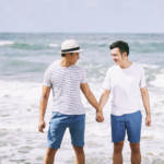 couple on the beach