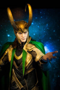 Tom Hiddleston as Loki from the Marvel Cinematic Universe