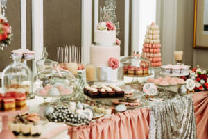 A table of sweet treats for your wedding