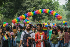 LGBTQ Indians celebrating