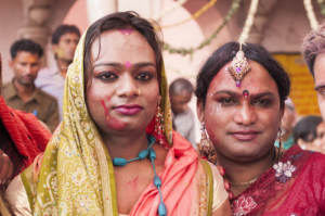 LGBTQ Indian women posing for photo