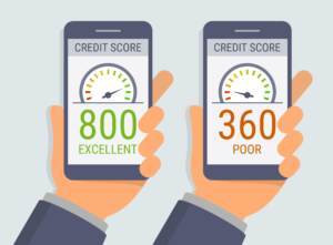 A credit score before and after marriage