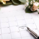 Calendar for planning wedding