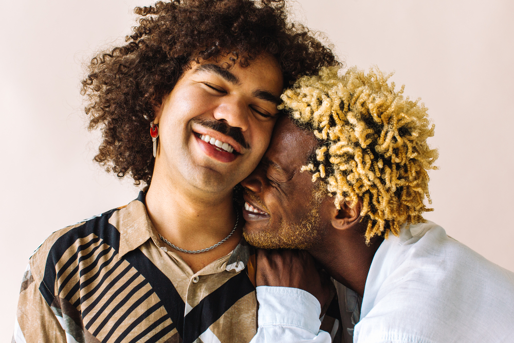 LGBTQ+ People of Color cuddling