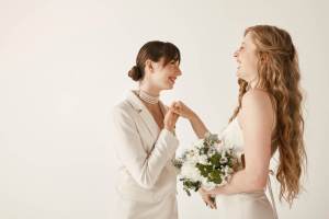 What are the best same-sex wedding entrance ideas?