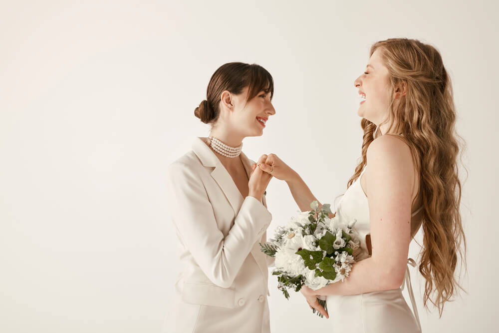 What are the best same-sex wedding entrance ideas?